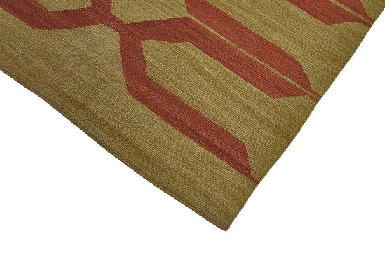 4x6 Handwoven Turkish Wool Kilim Rug - 50387