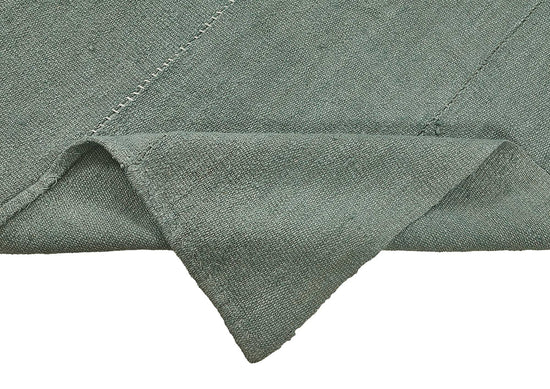 6x6 Blue Color Hemp Kilim Rug - 50399