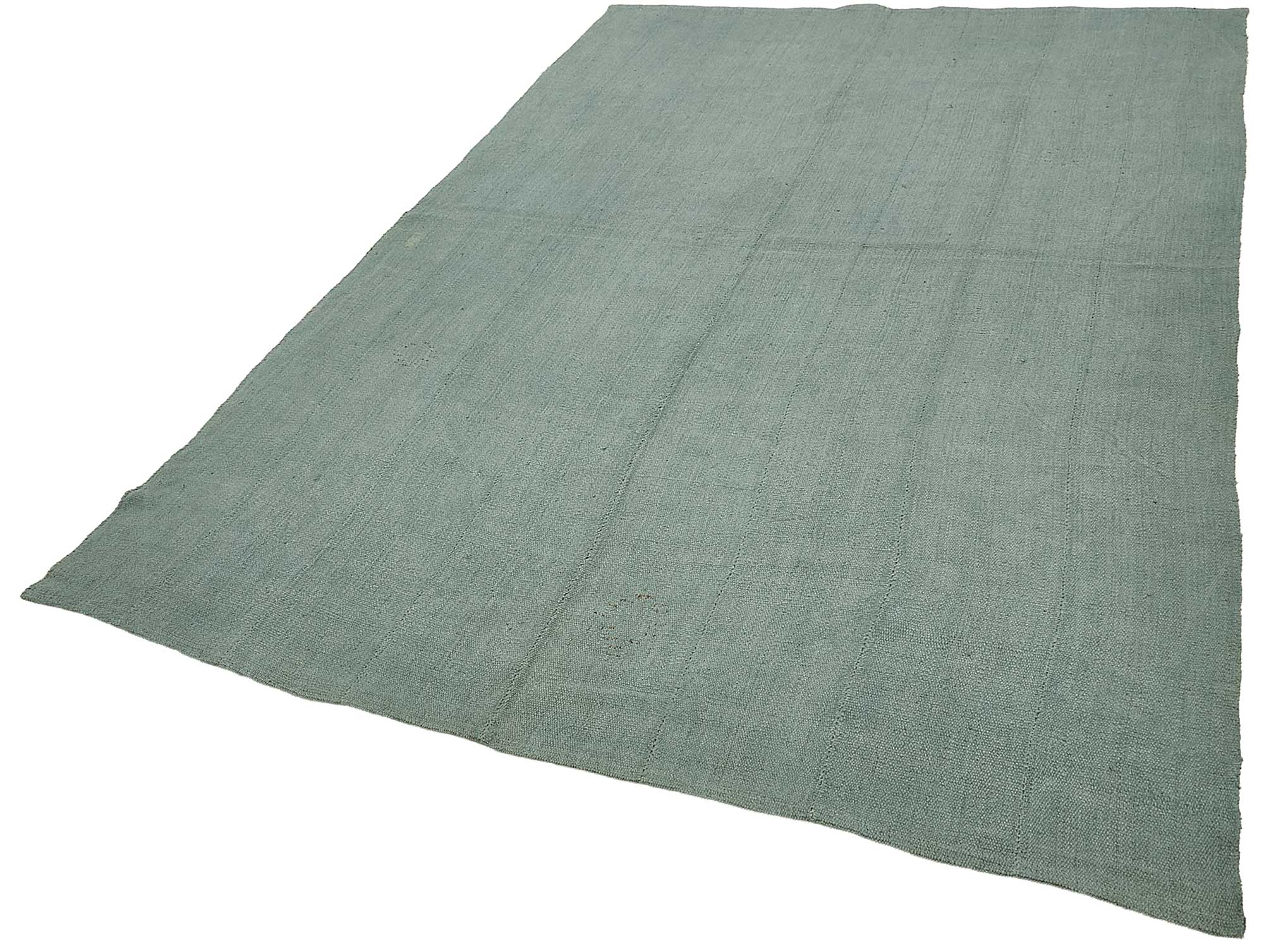 6x9 Blue Color Hemp Kilim Rug - 50401
