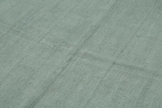 6x9 Blue Color Hemp Kilim Rug - 50401