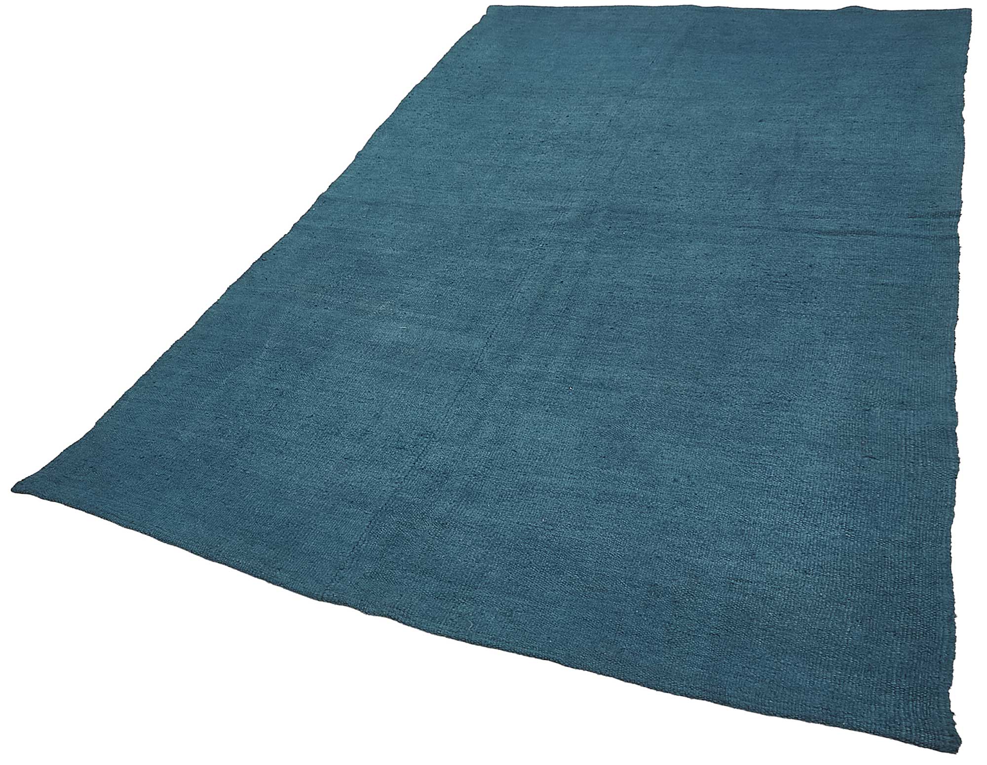 6x9 Blue Color Hemp Kilim Rug - 50403