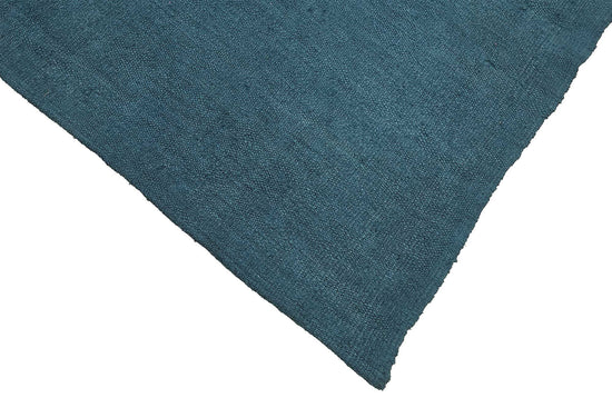 6x9 Blue Color Hemp Kilim Rug - 50403