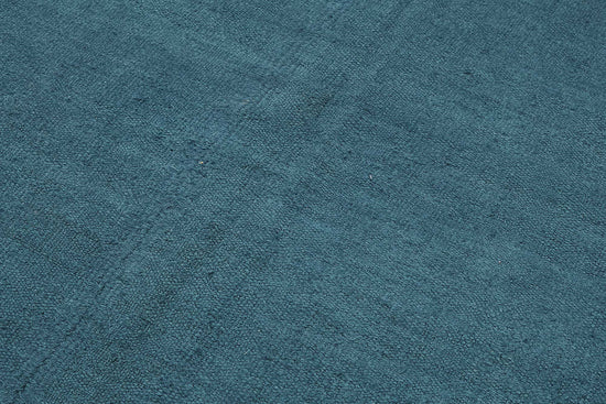 6x9 Blue Color Hemp Kilim Rug - 50403