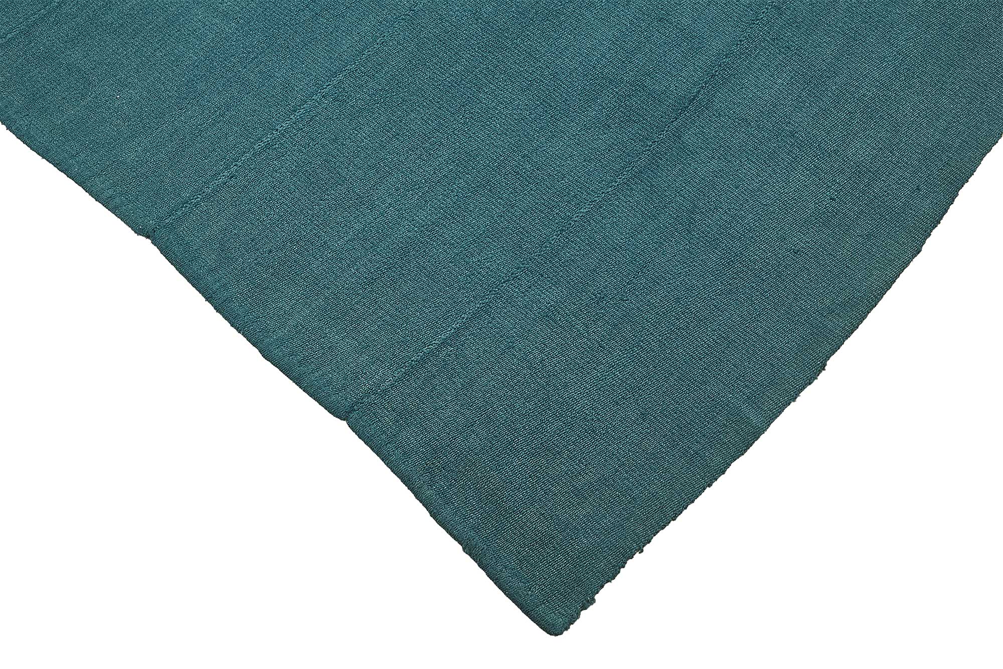 7x7 Blue Color Hemp Kilim Rug - 50404