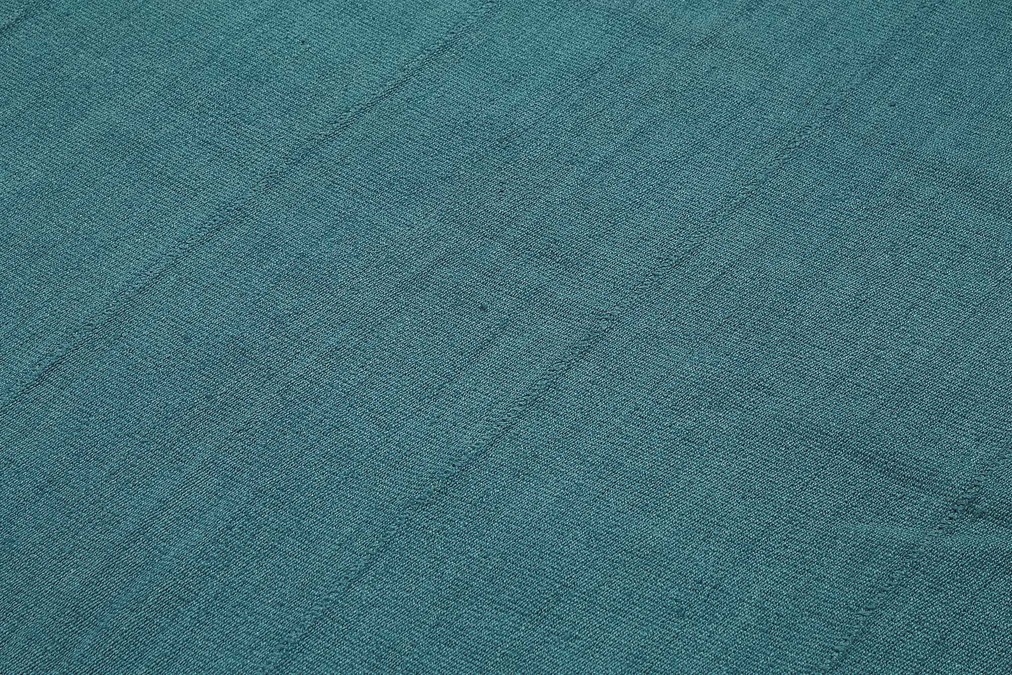 7x7 Blue Color Hemp Kilim Rug - 50404