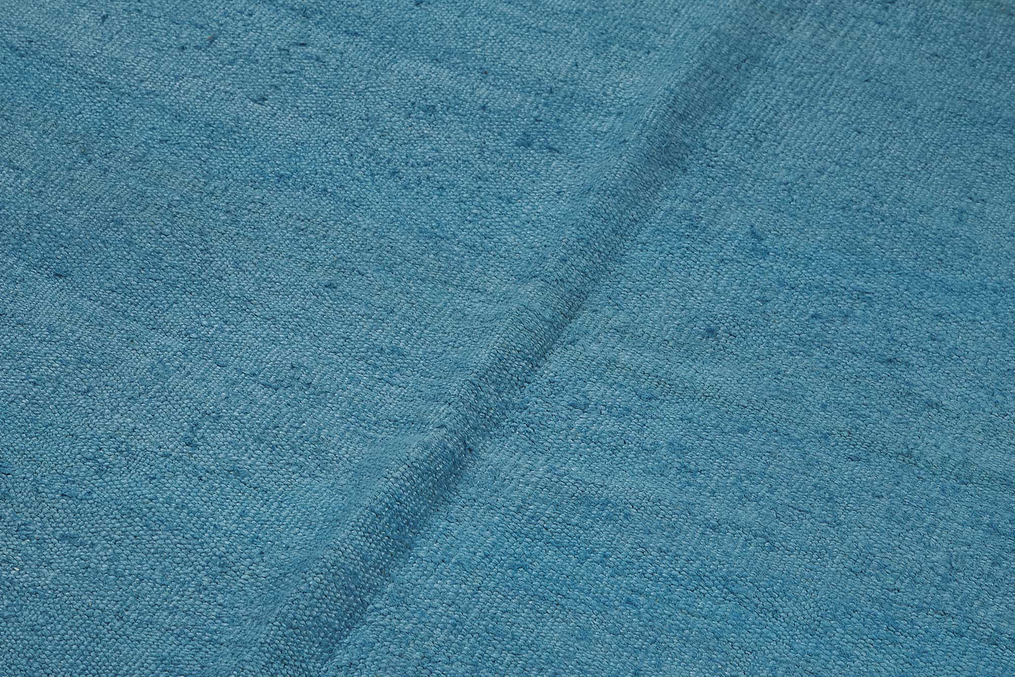 5x8 Blue Color Hemp Kilim Rug - 50409