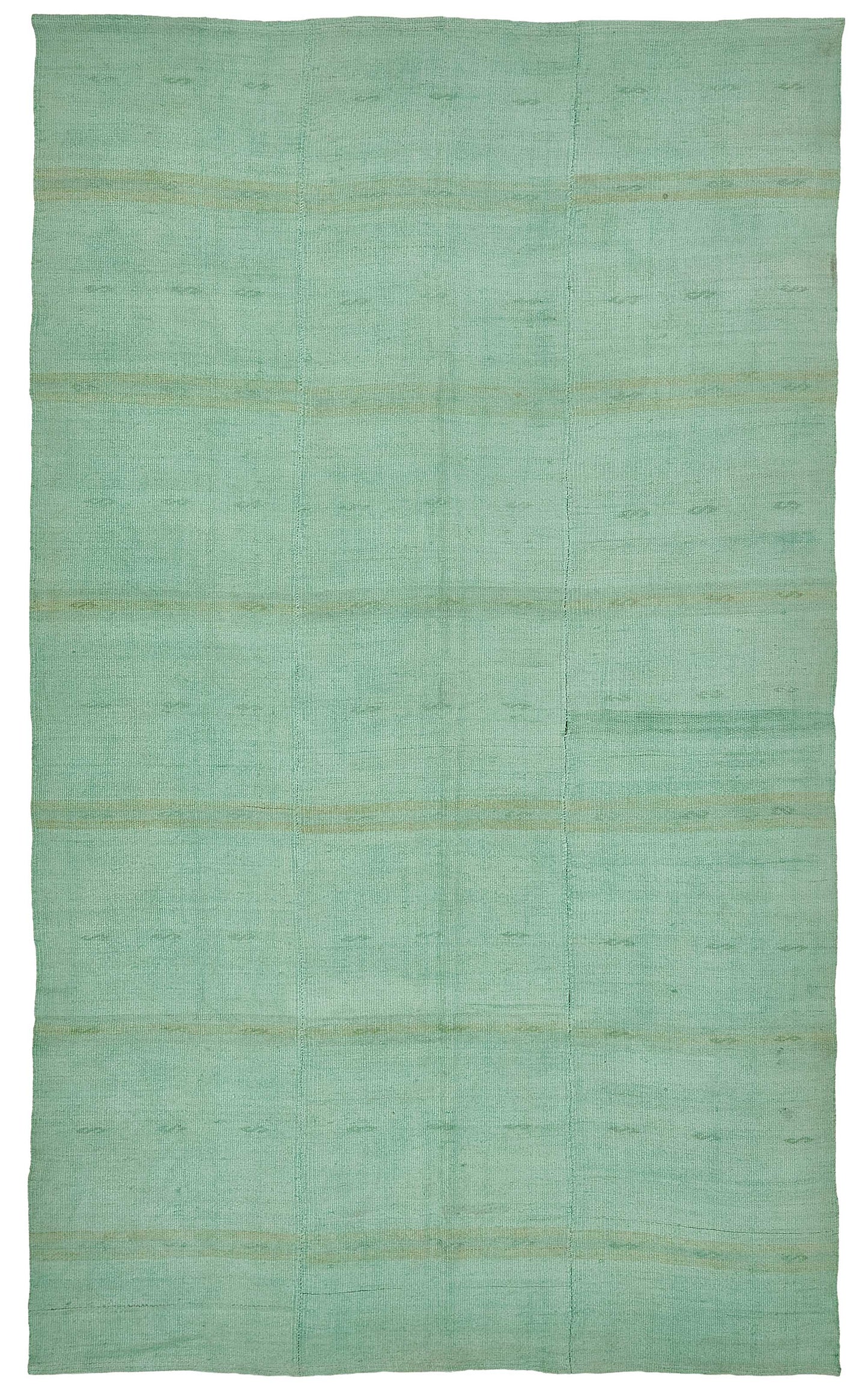6x10 Turquoise Color Hemp Kilim Rug - 50412