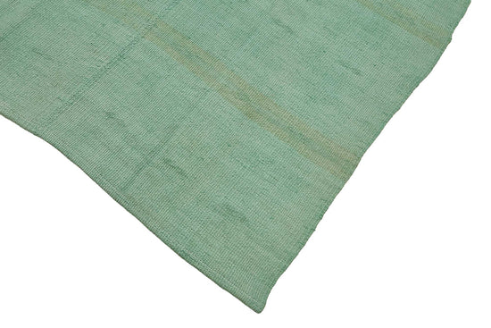 6x10 Turquoise Color Hemp Kilim Rug - 50412