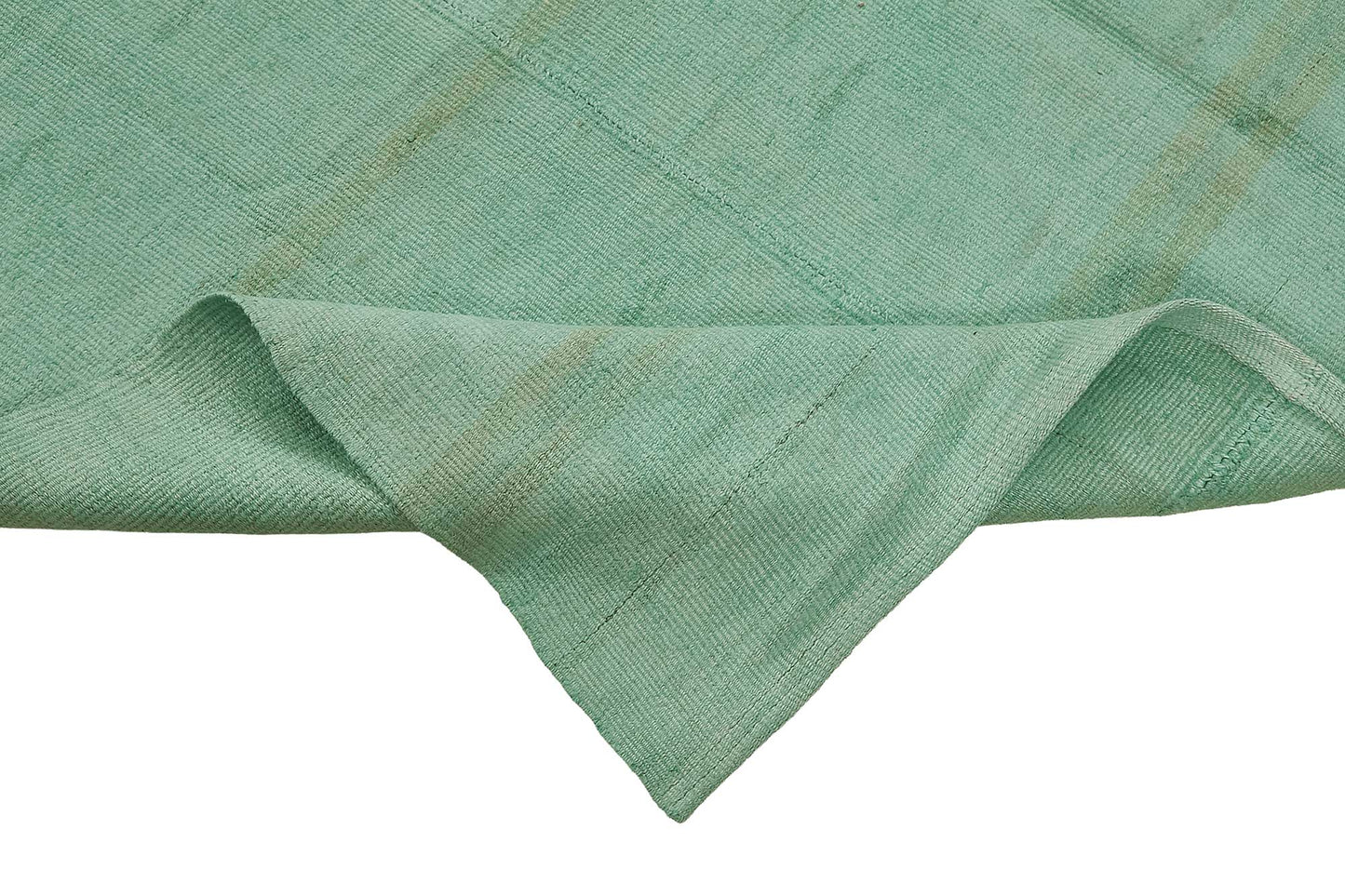 6x10 Turquoise Color Hemp Kilim Rug - 50412