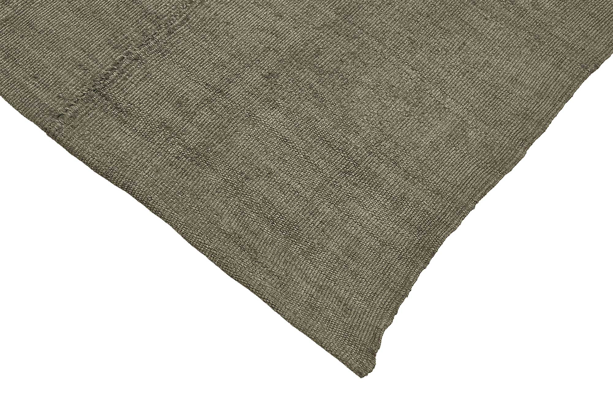 6x10 Brown Color Hemp Kilim Rug - 50421