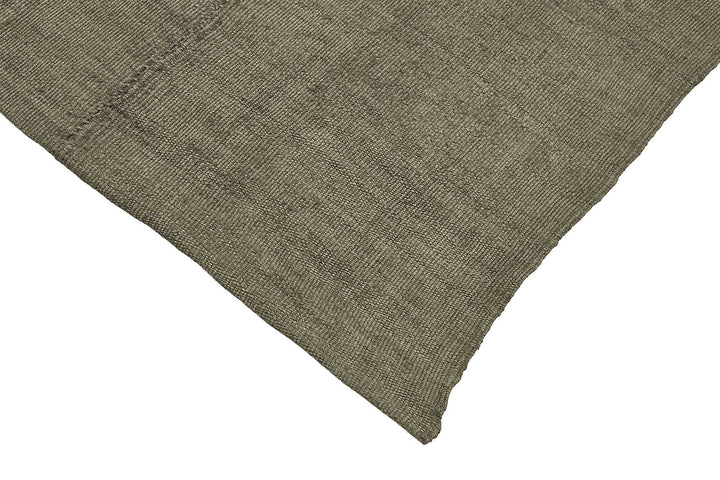 6x10 Brown Color Hemp Kilim Rug - 50421