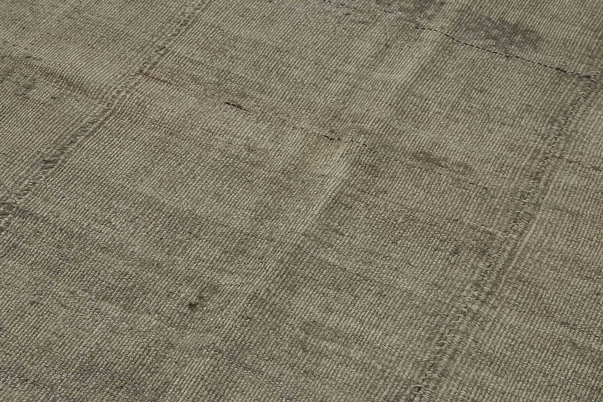 6x10 Brown Color Hemp Kilim Rug - 50421