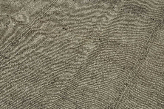 6x10 Brown Color Hemp Kilim Rug - 50421