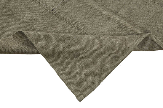 6x10 Brown Color Hemp Kilim Rug - 50421