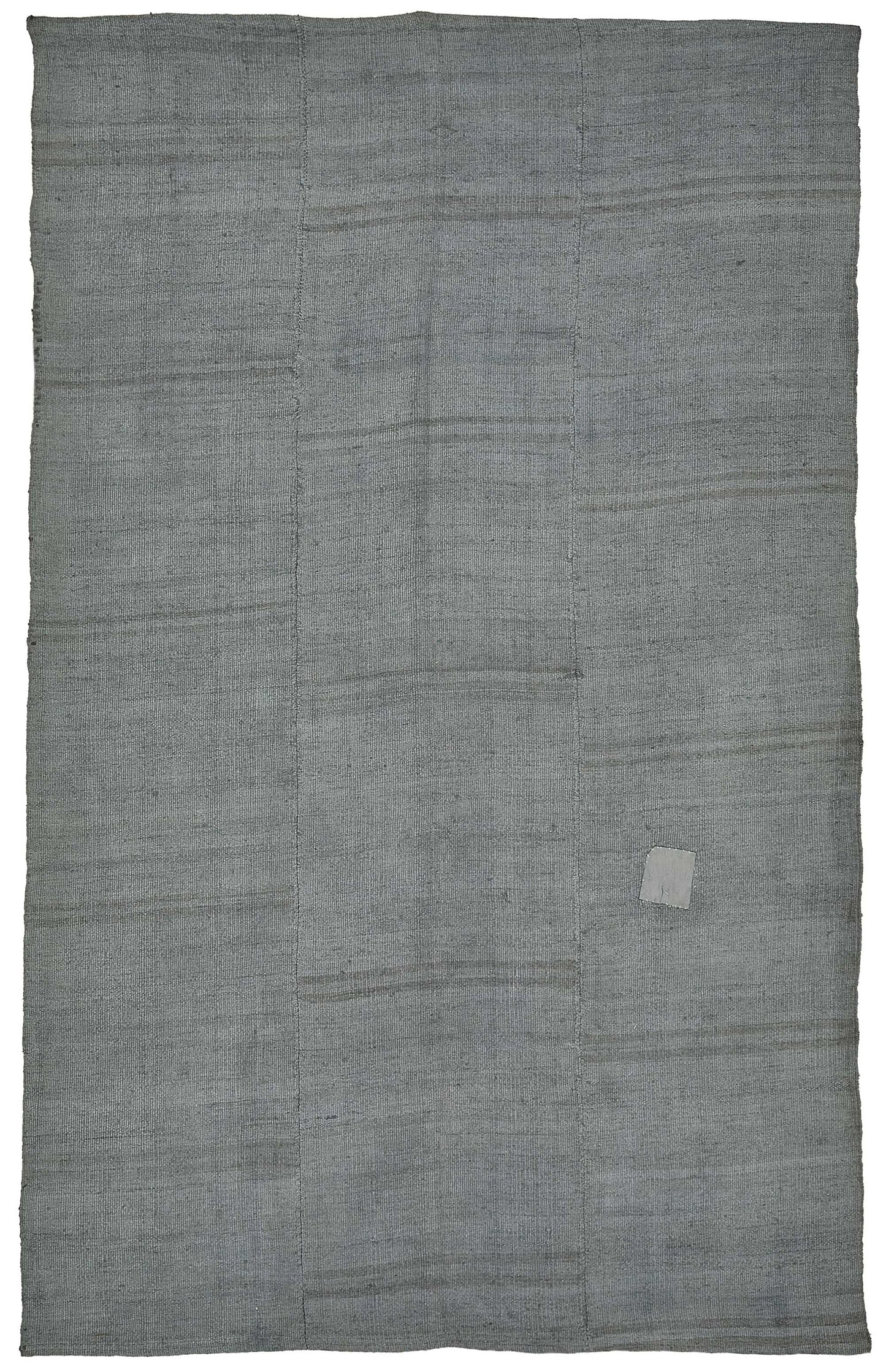6x9 Grey Color Hemp Kilim Rug - 50422