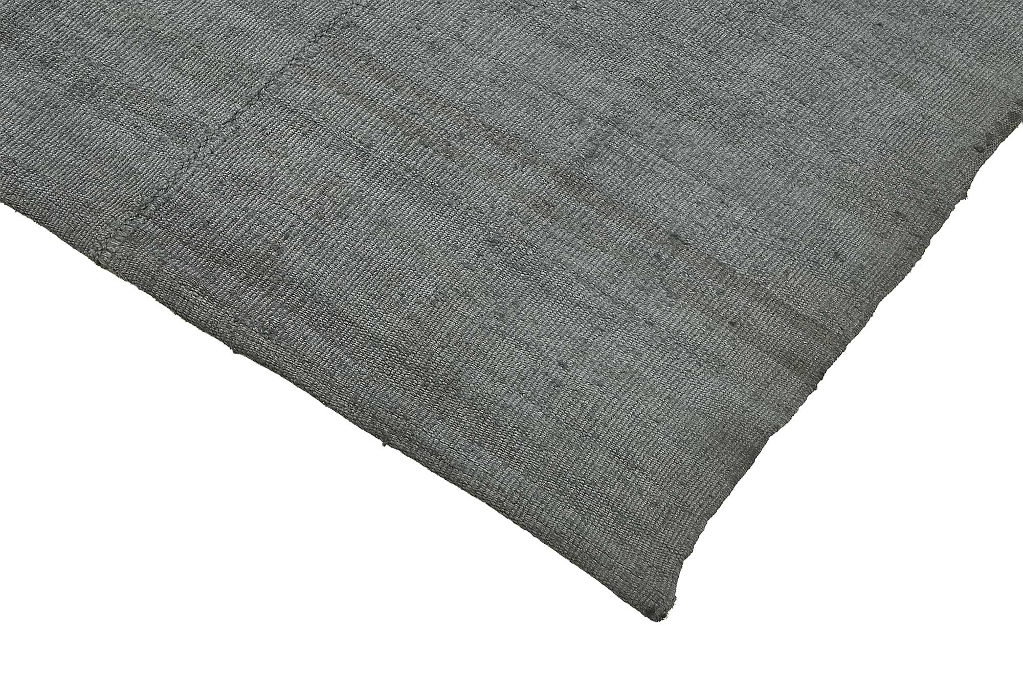 6x9 Grey Color Hemp Kilim Rug - 50422
