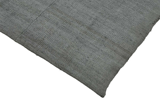 6x9 Grey Color Hemp Kilim Rug - 50422