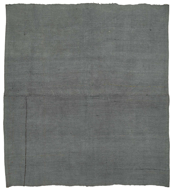 5x6 Grey Color Hemp Kilim Rug - 50423