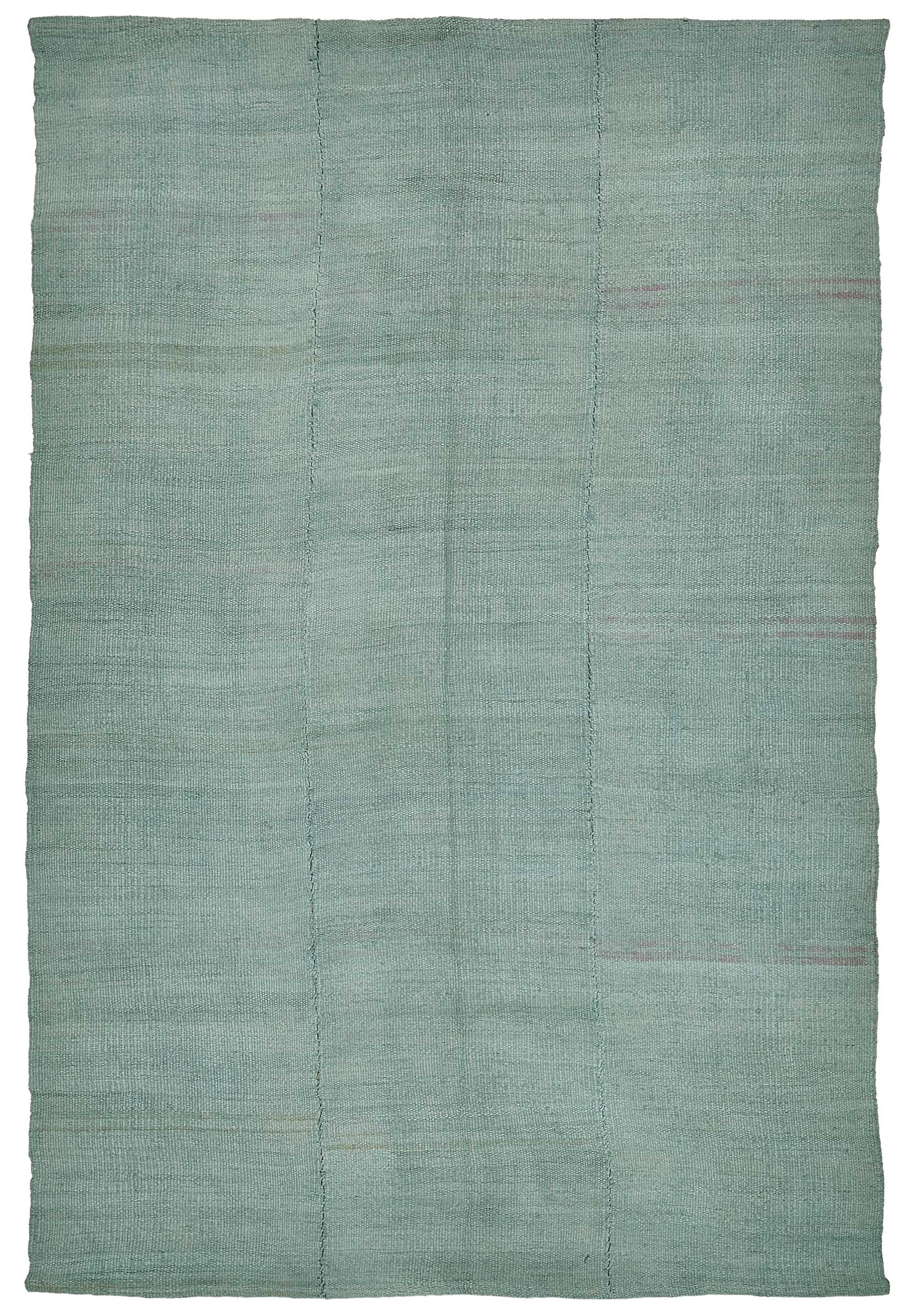 5x8 Blue Color Hemp Kilim Rug - 50425
