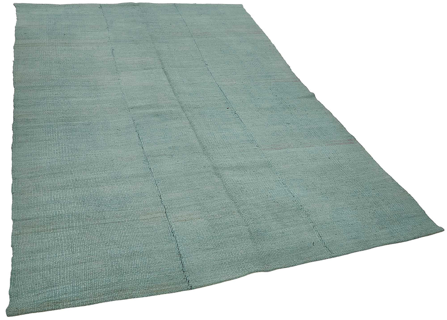 5x8 Blue Color Hemp Kilim Rug - 50425