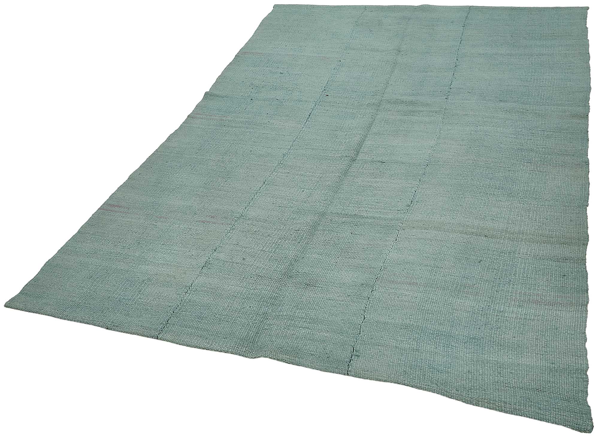 5x8 Blue Color Hemp Kilim Rug - 50425