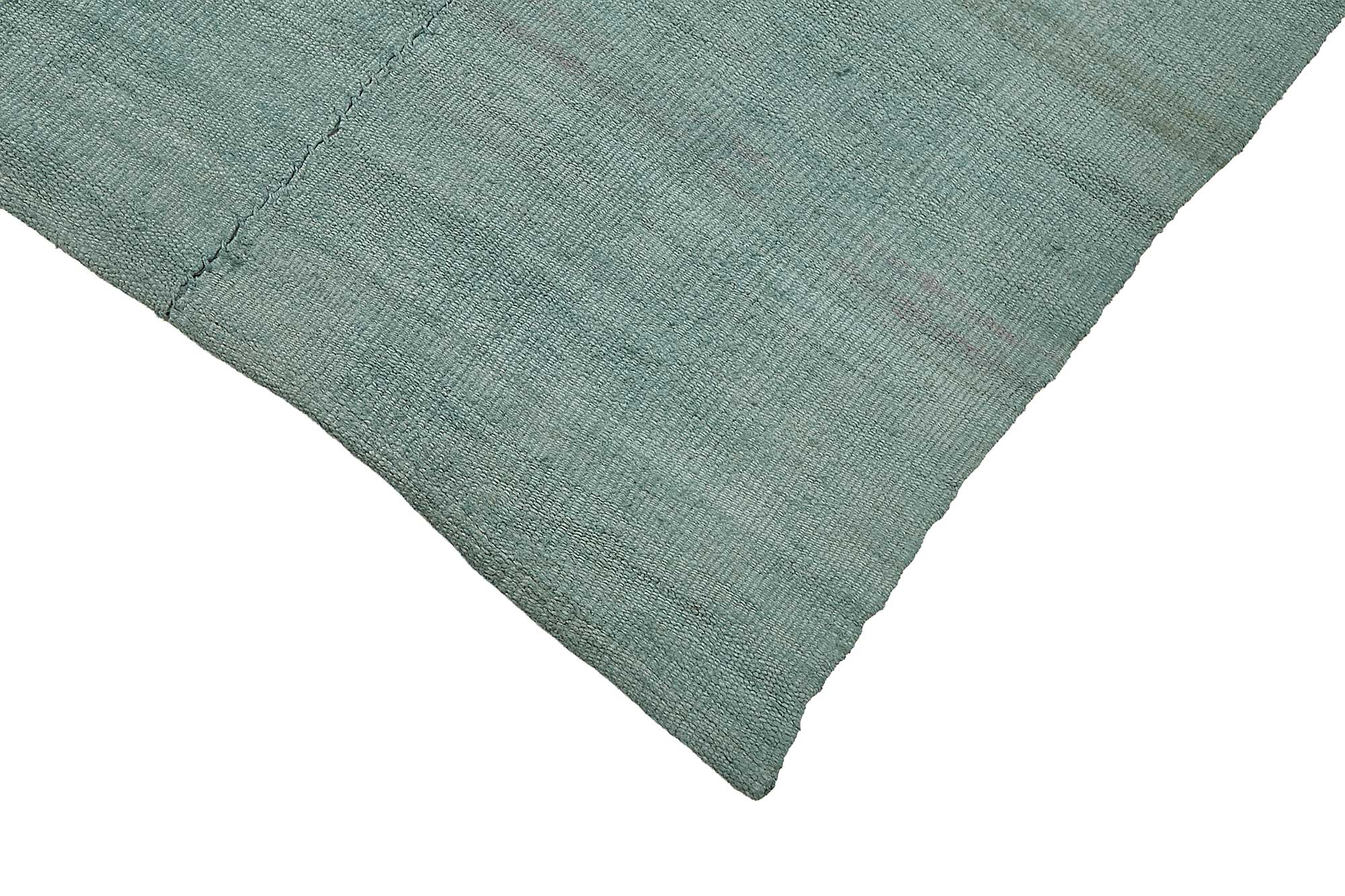 5x8 Blue Color Hemp Kilim Rug - 50425