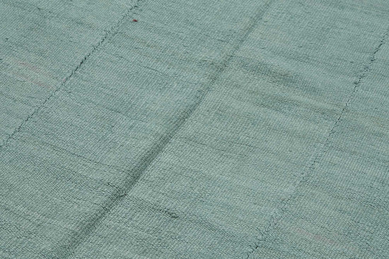 5x8 Blue Color Hemp Kilim Rug - 50425