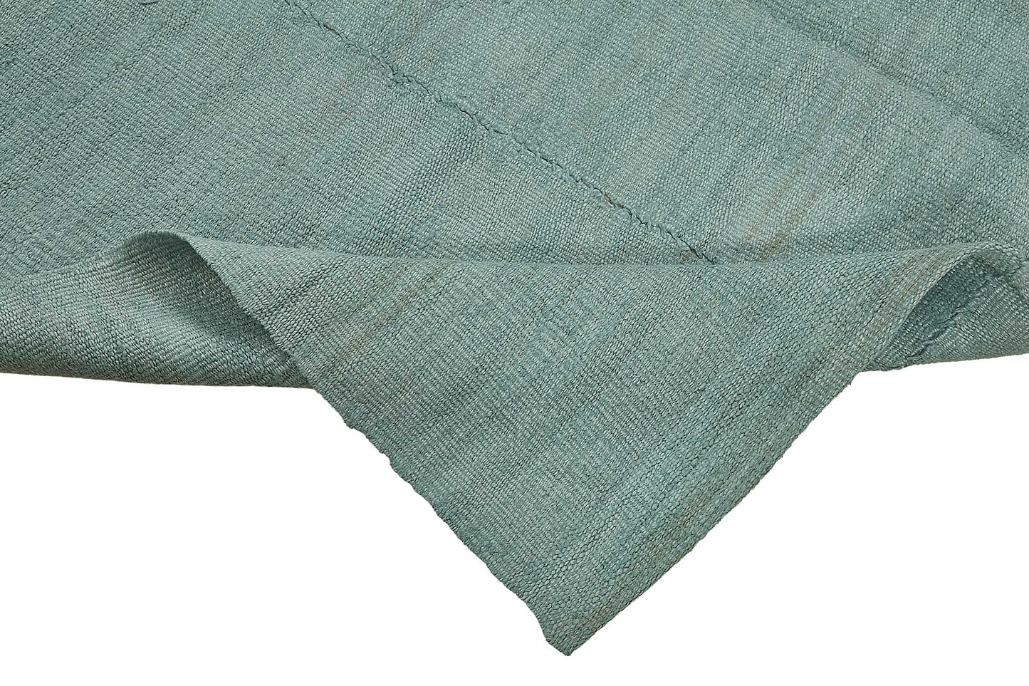 5x8 Blue Color Hemp Kilim Rug - 50425