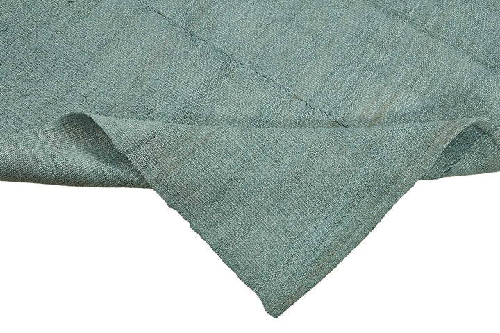 5x8 Blue Color Hemp Kilim Rug - 50425