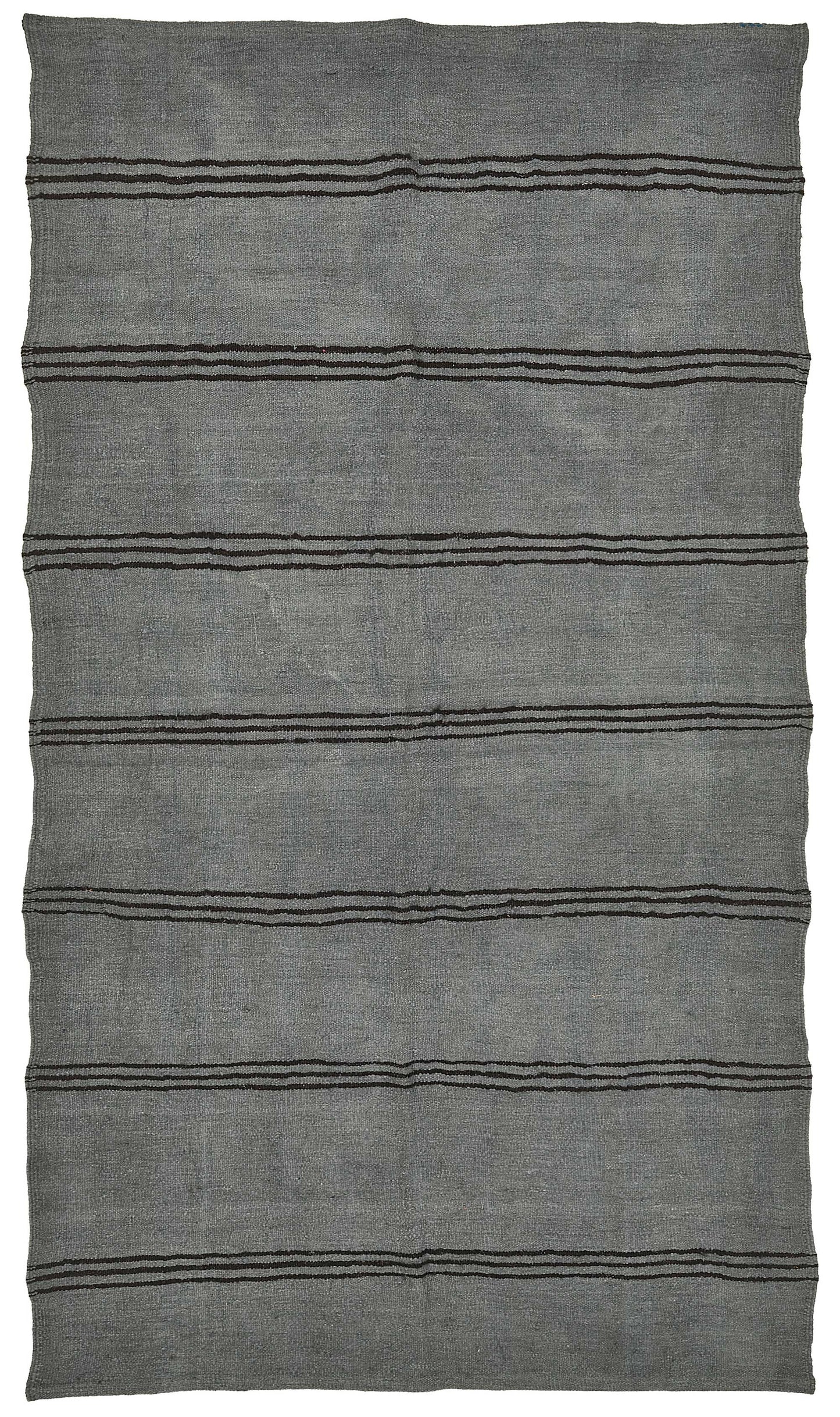 6x10 Grey Color Hemp Kilim Rug - 50427