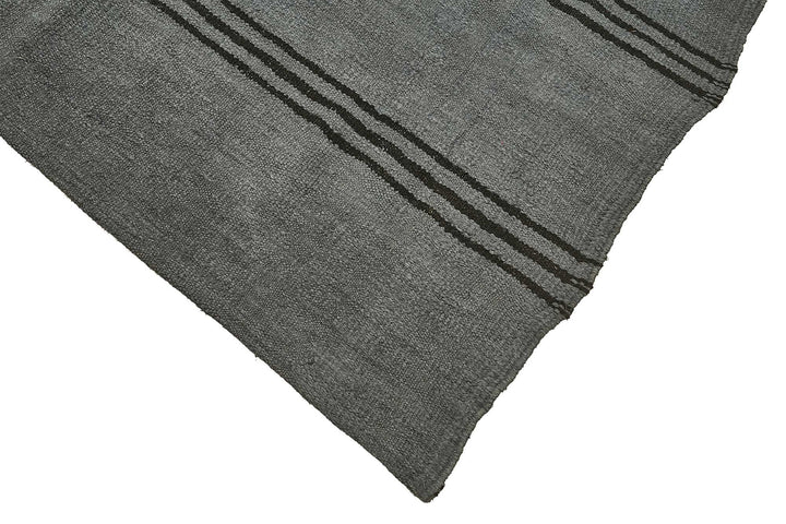 6x10 Grey Color Hemp Kilim Rug - 50427