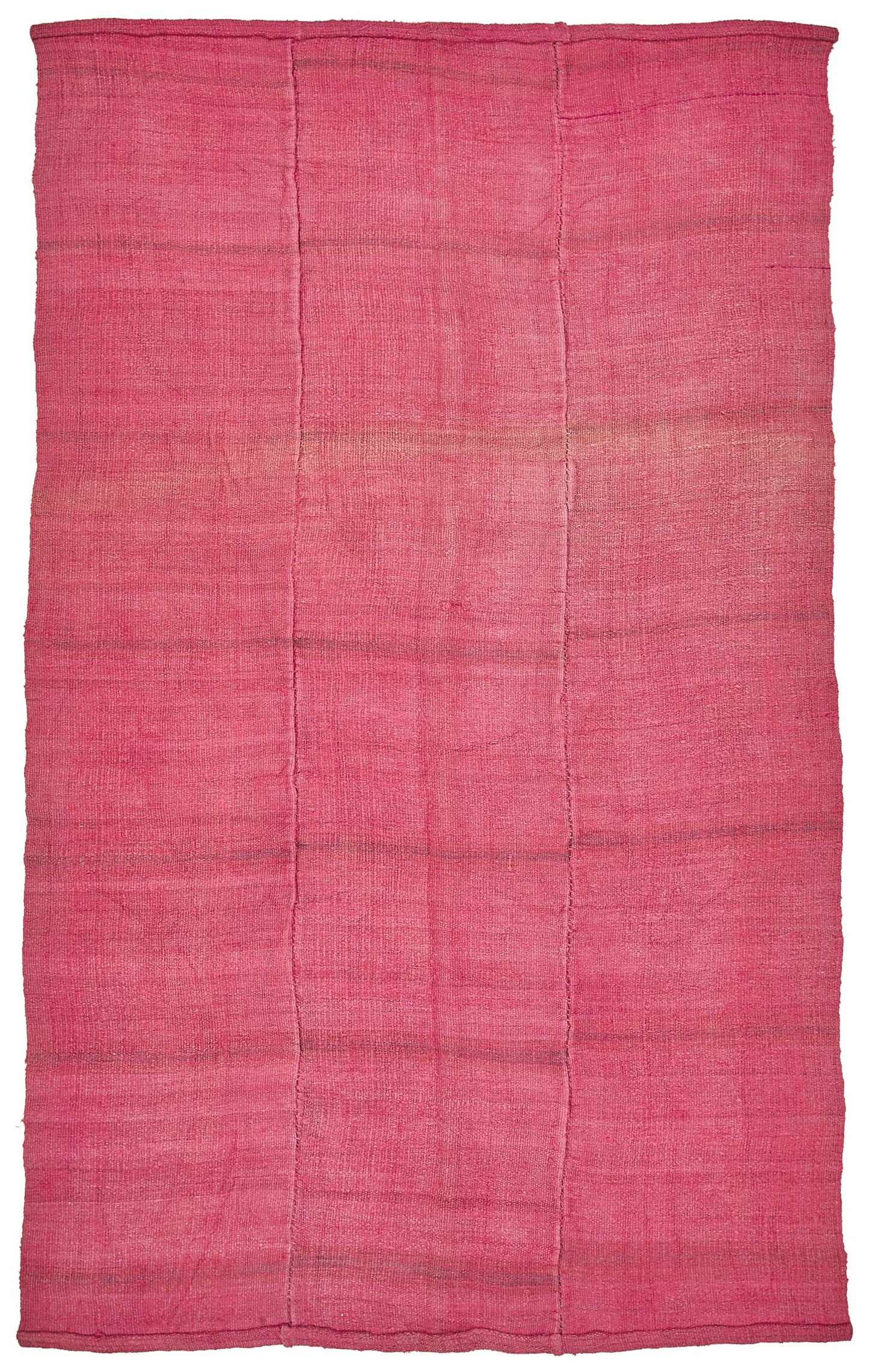 5x8 Pink Color Hemp Kilim Rug - 50430