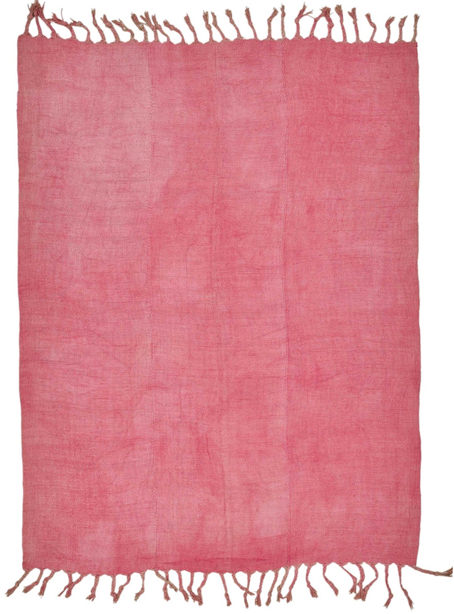6x8 Pink Color Hemp Kilim Rug - 50434