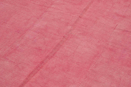 6x8 Pink Color Hemp Kilim Rug - 50434