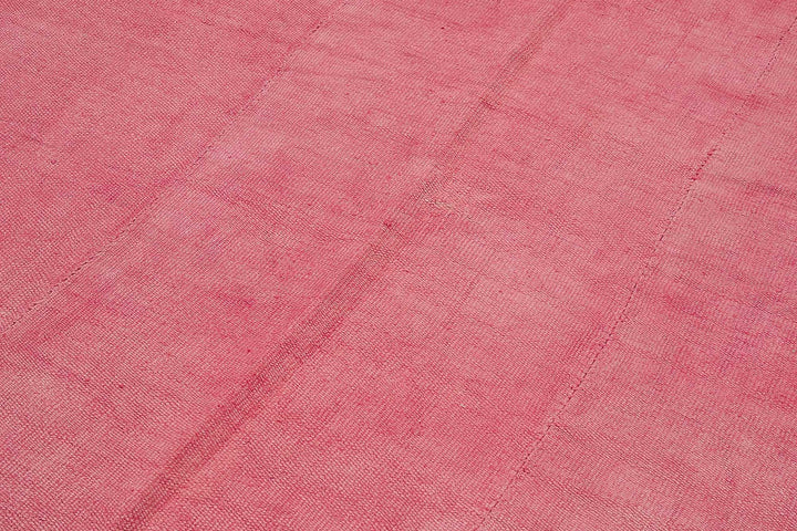 6x8 Pink Color Hemp Kilim Rug - 50434