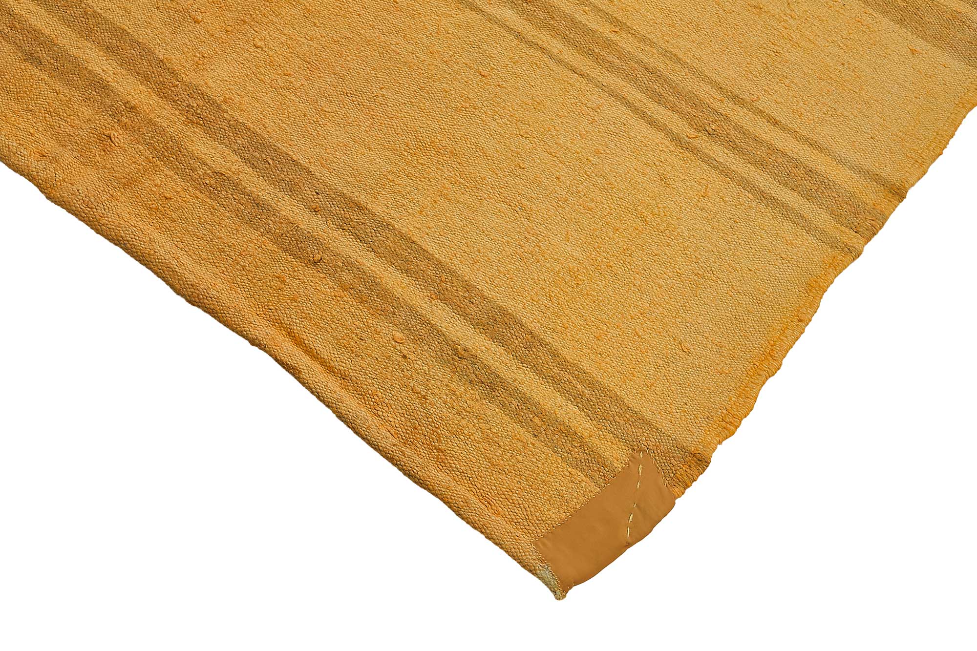 5x8 Yellow Color Hemp Kilim Rug - 50438