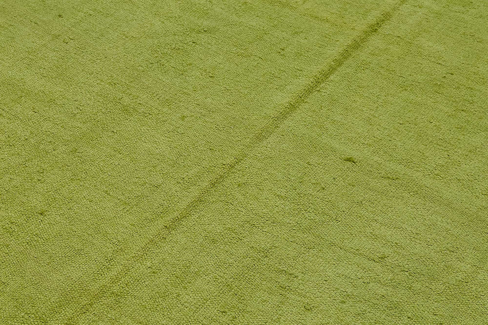 5x7 Green Color Hemp Kilim Rug - 50441