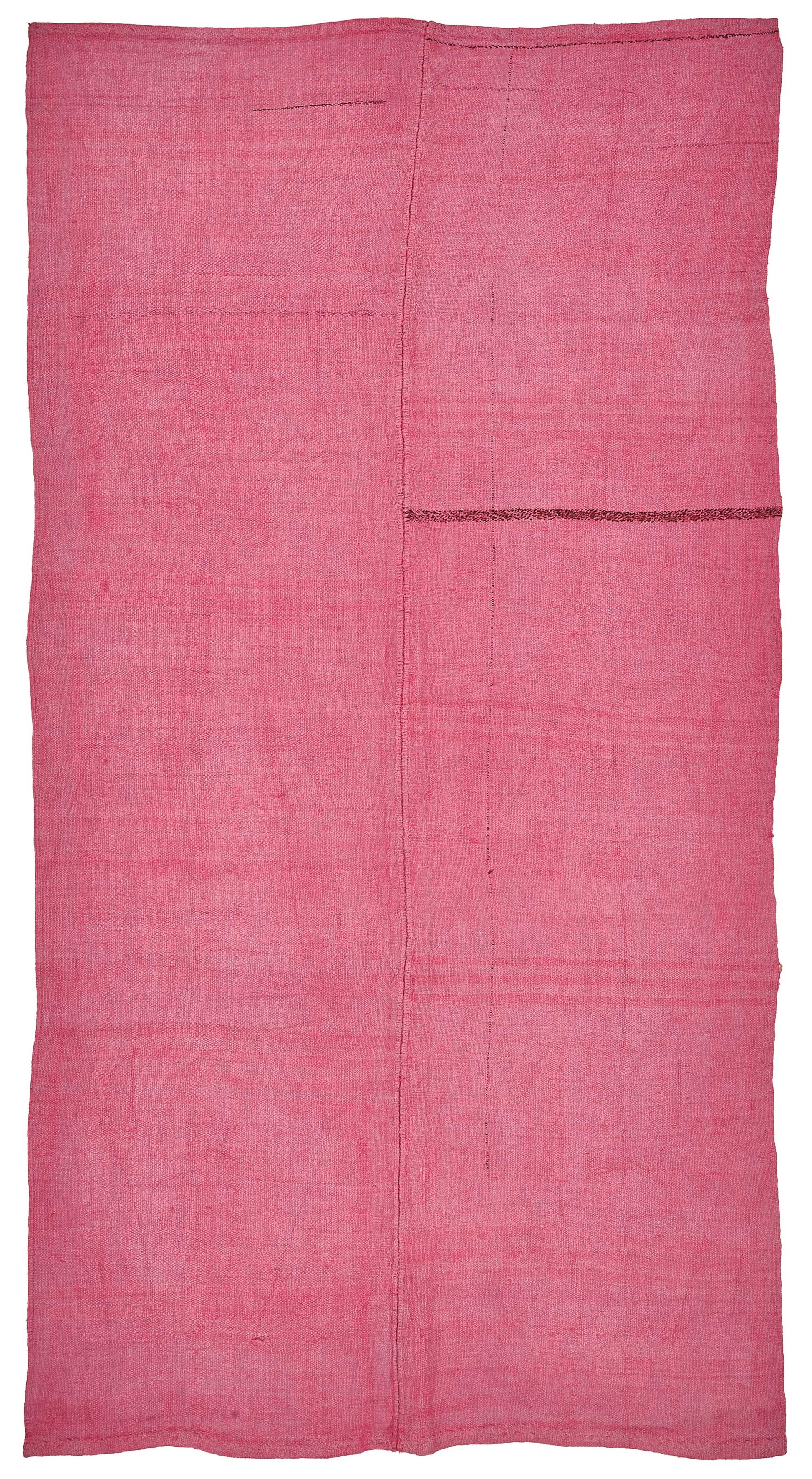 5x10 Pink Color Hemp Kilim Rug - 50442