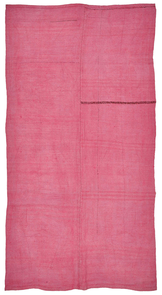 5x10 Pink Color Hemp Kilim Rug - 50442