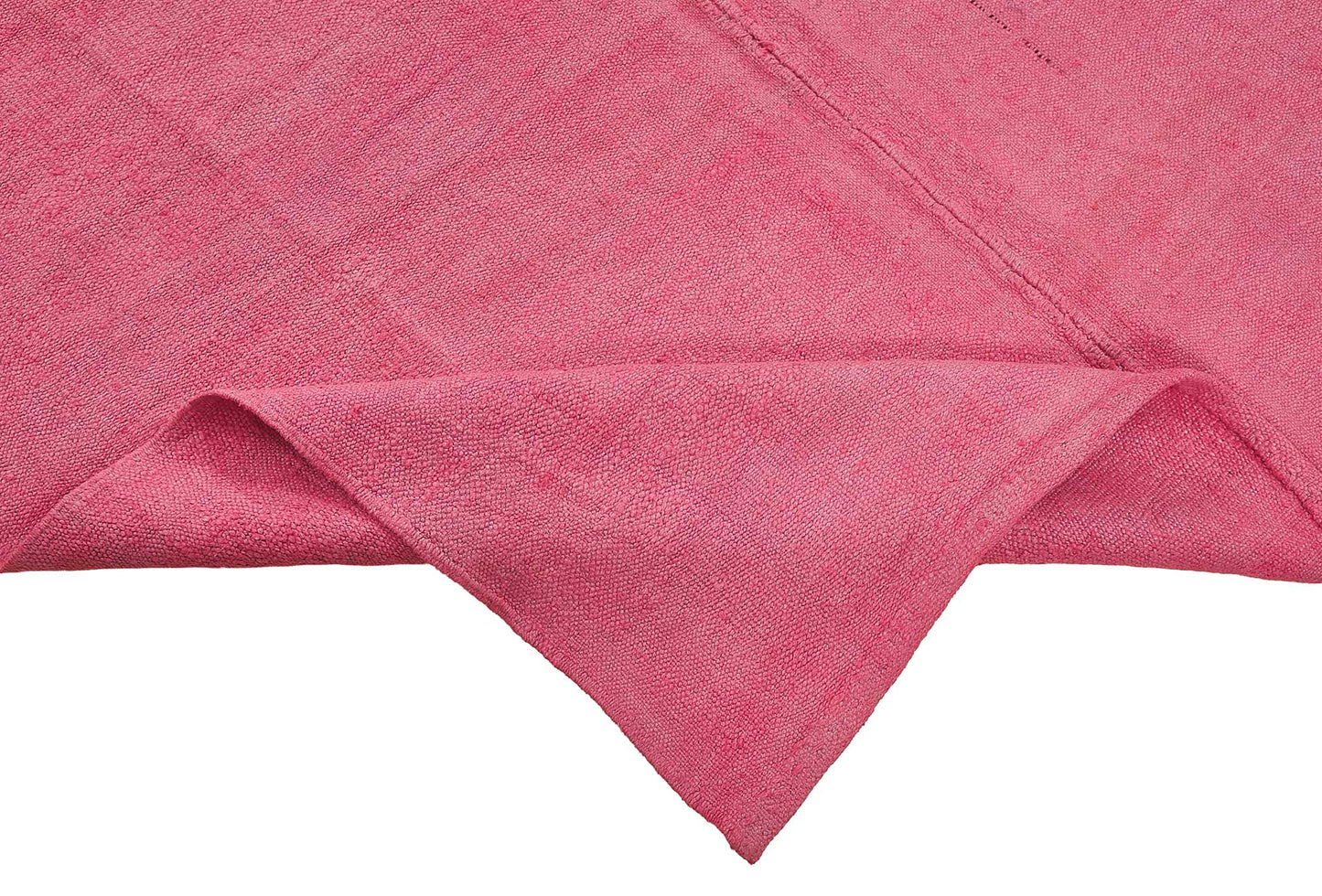 5x10 Pink Color Hemp Kilim Rug - 50442