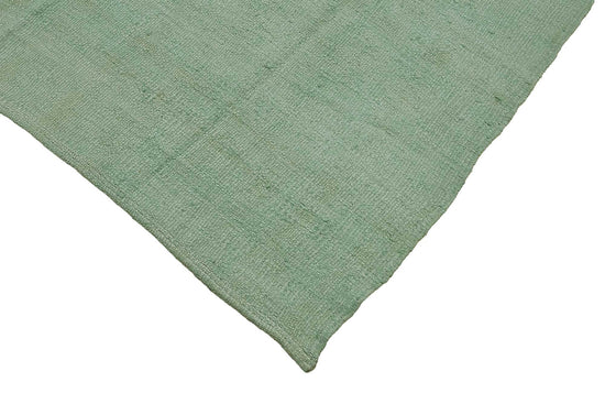 5x9 Turquoise Color Hemp Kilim Rug - 50443