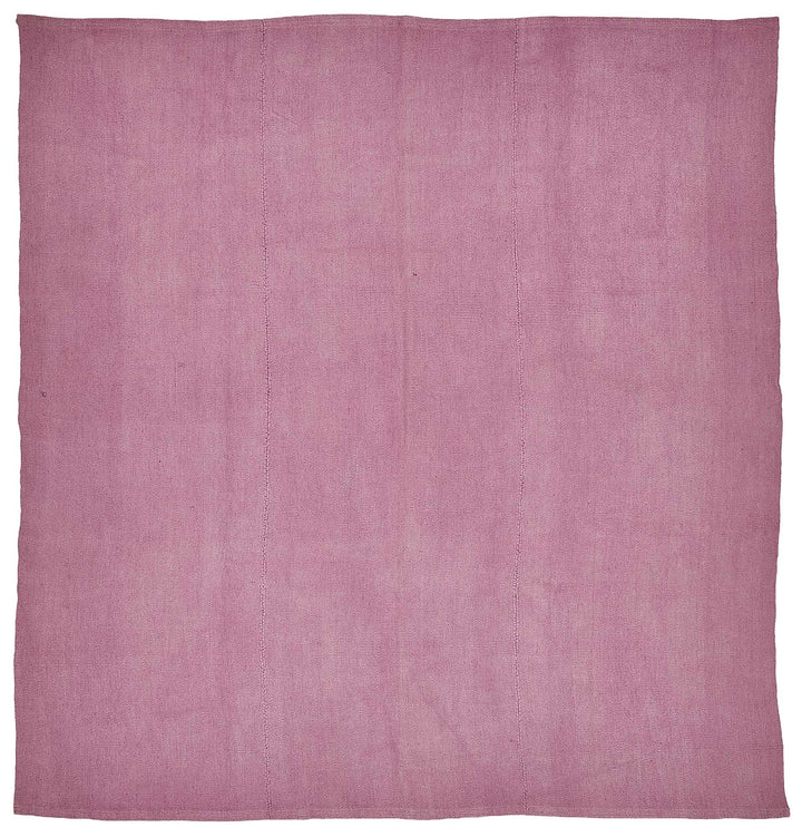 7x7 Pink Color Hemp Kilim Rug - 50445