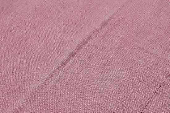 7x7 Pink Color Hemp Kilim Rug - 50445