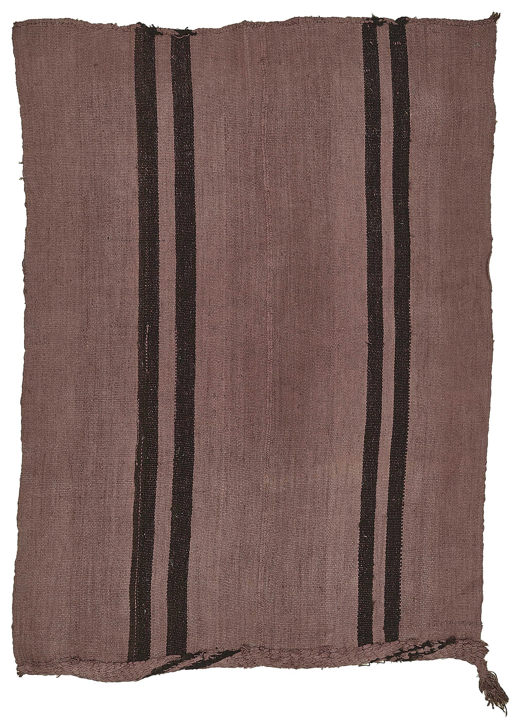 5x7 Brown Color Hemp Kilim Rug - 50446