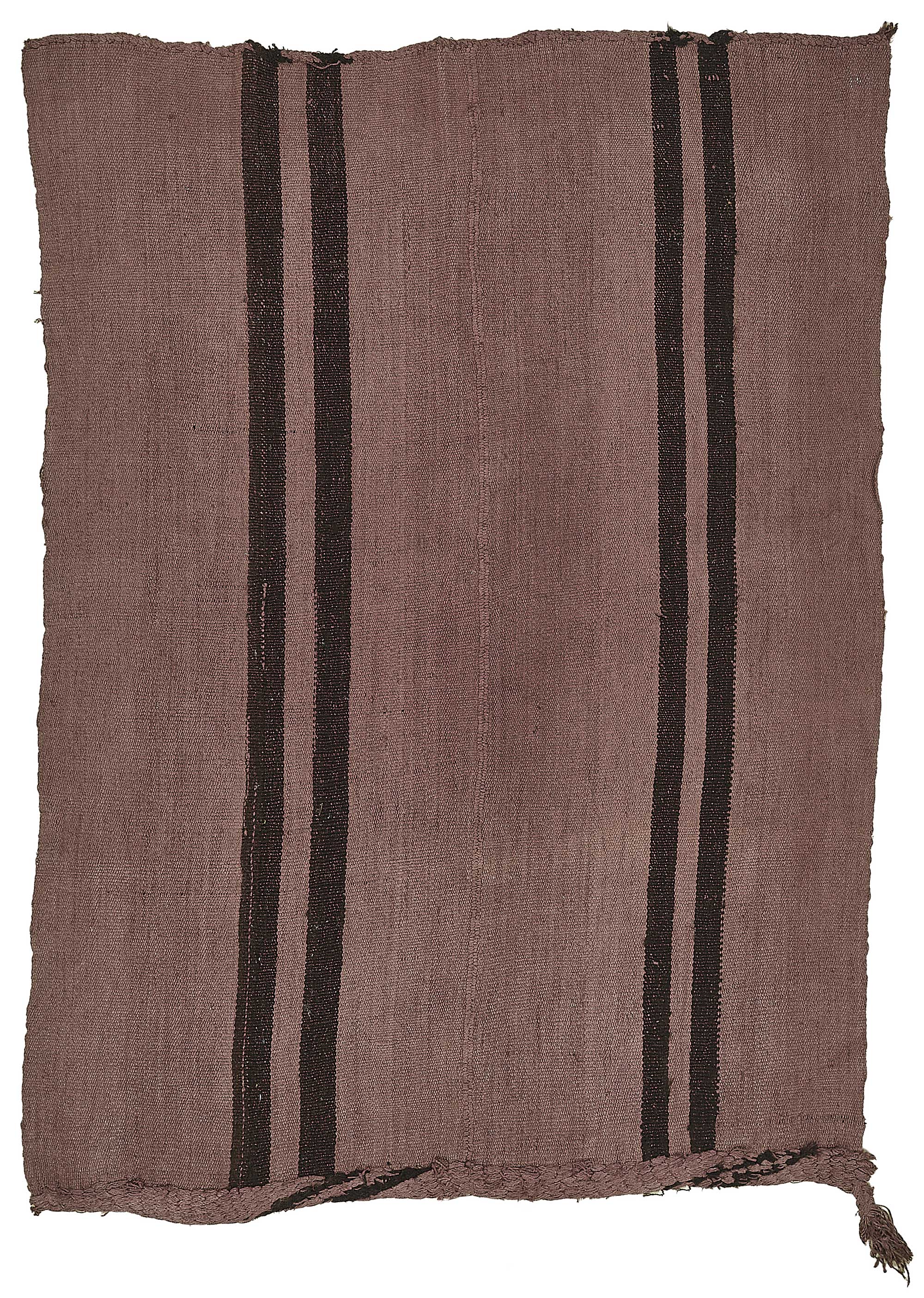 5x7 Brown Color Hemp Kilim Rug - 50446