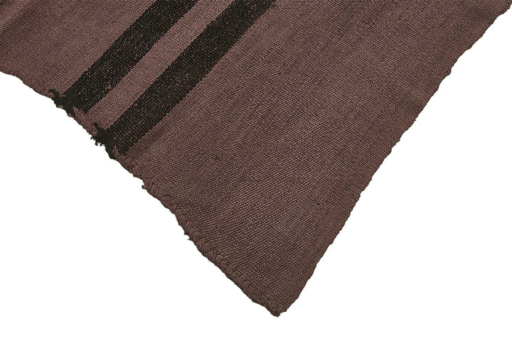 5x7 Brown Color Hemp Kilim Rug - 50446