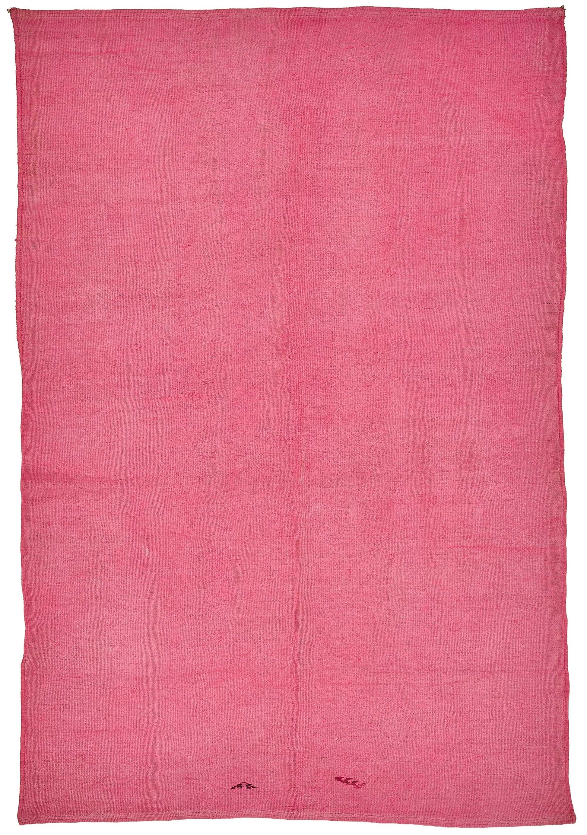 5x8 Pink Color Hemp Kilim Rug - 50448