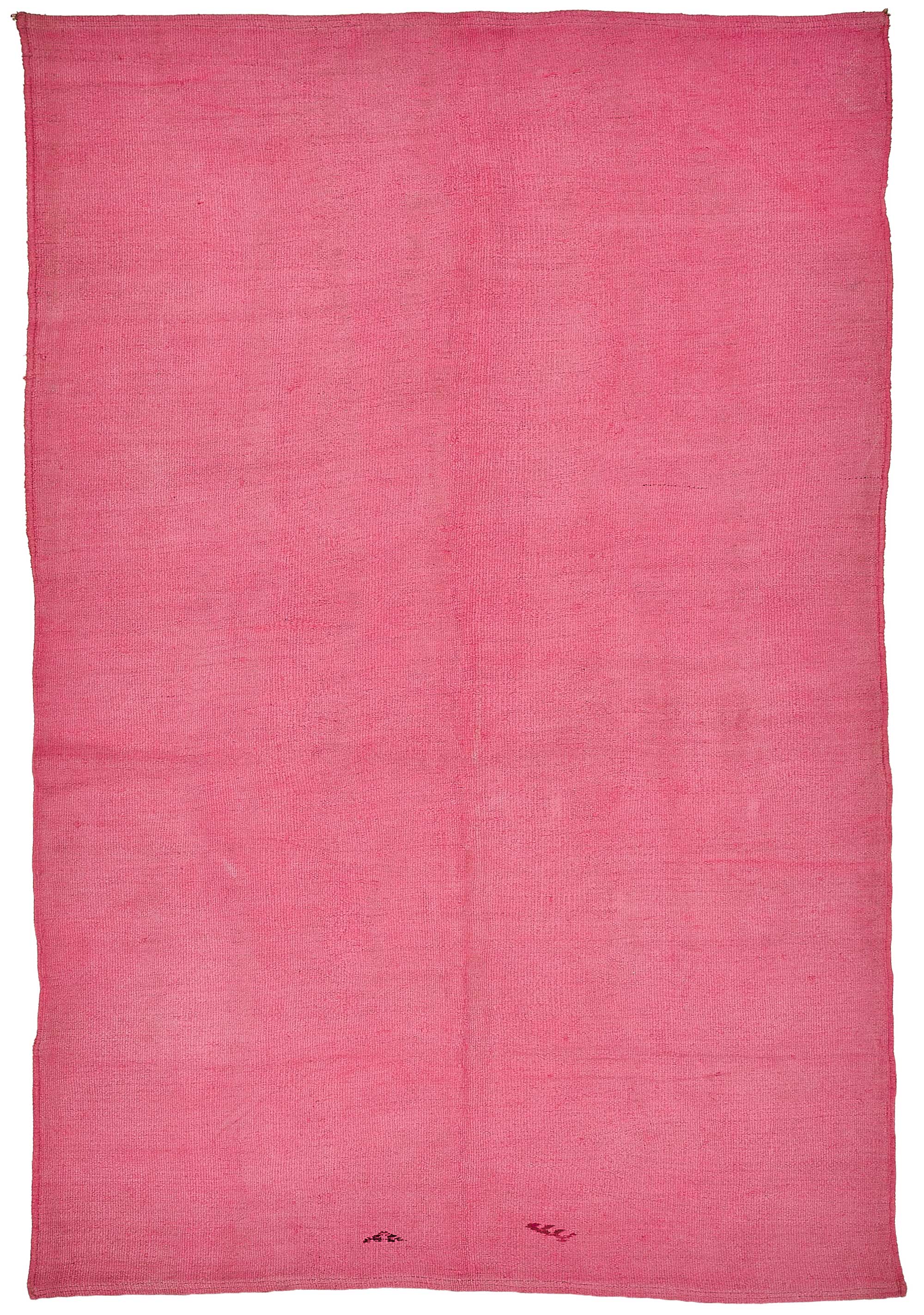 5x8 Pink Color Hemp Kilim Rug - 50448