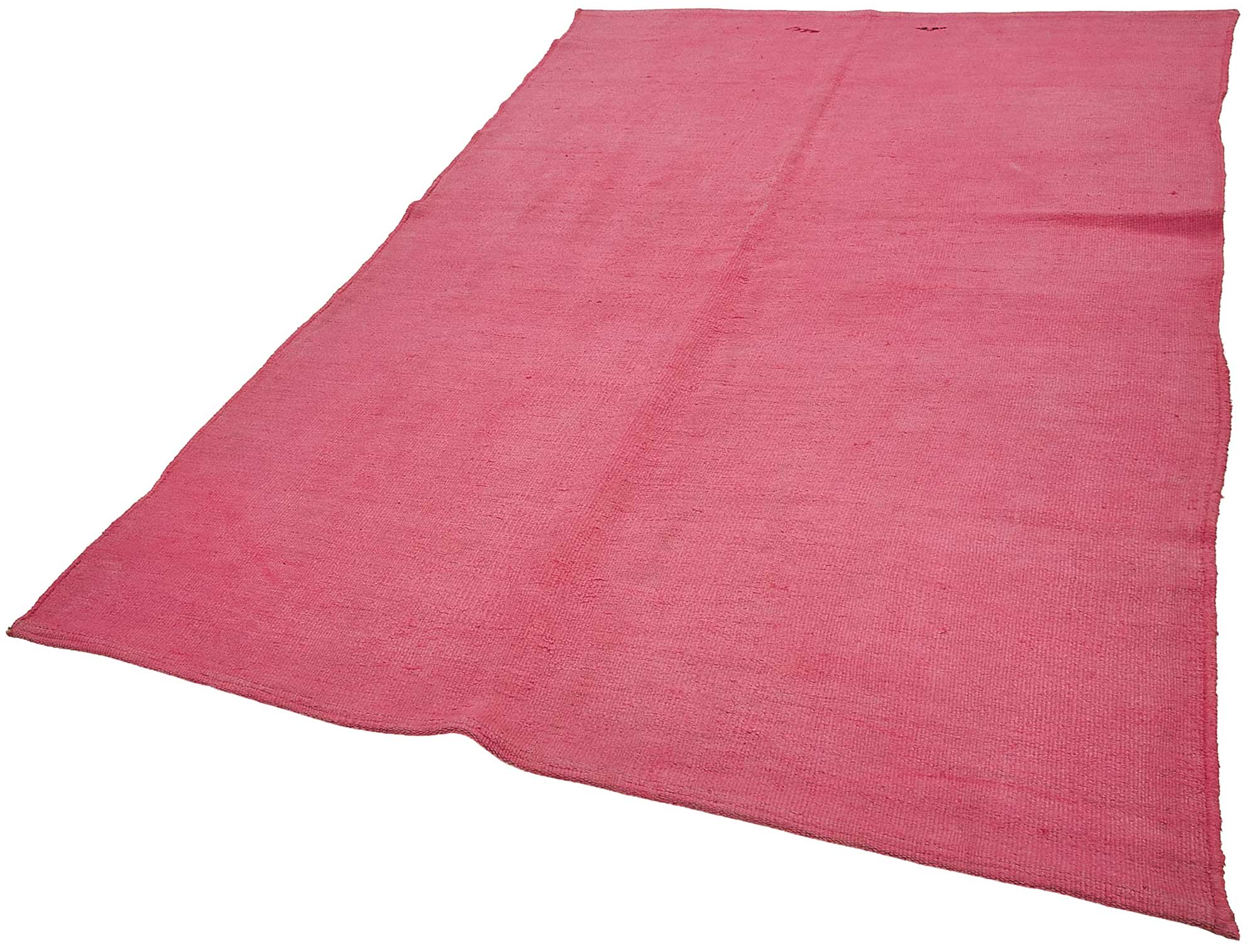 5x8 Pink Color Hemp Kilim Rug - 50448