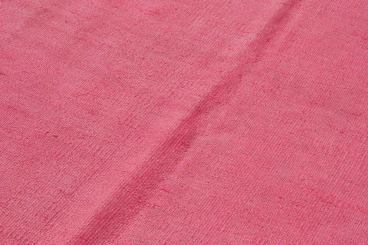 5x8 Pink Color Hemp Kilim Rug - 50448